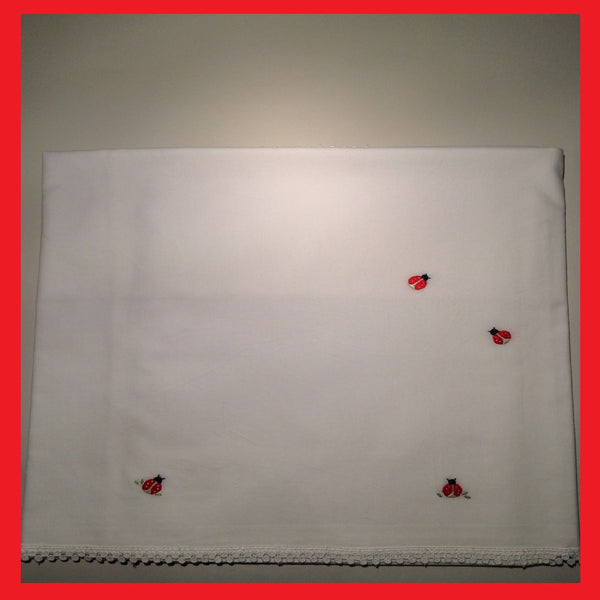 Ladybug - Cradle sheet cod 406