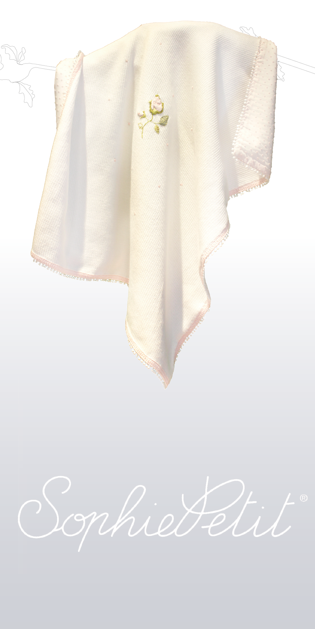 Bloom - Cradle cotton blanket cod 5700
